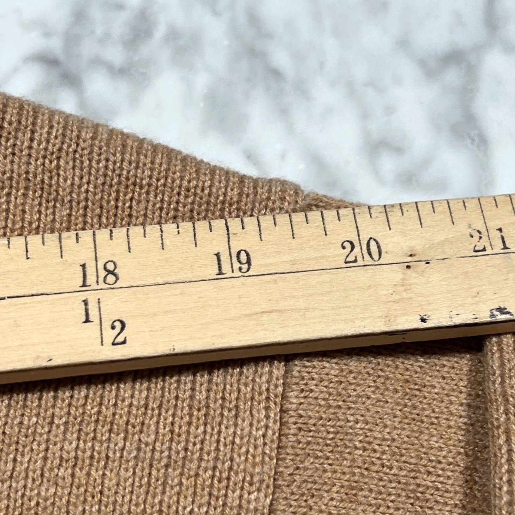 Talbots Talbots Cardigan Sweater Women's L Brown Wool Blend One Button Pockets Fall Winter Casual Comfortable Relaxed Knit Size L / US 10 / IT 46 - 7 Thumbnail