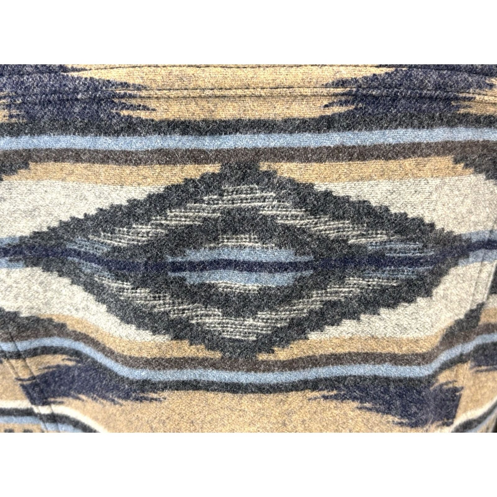 Pendleton Pendleton Coat Womens XL Willa Wool Blue Multi Southwest Aztec Harding Overcoat Pockets Classic Designer Nature Southwestern USA Western Pretend Size XL / US 12-14 / IT 48-50 - 6 Thumbnail