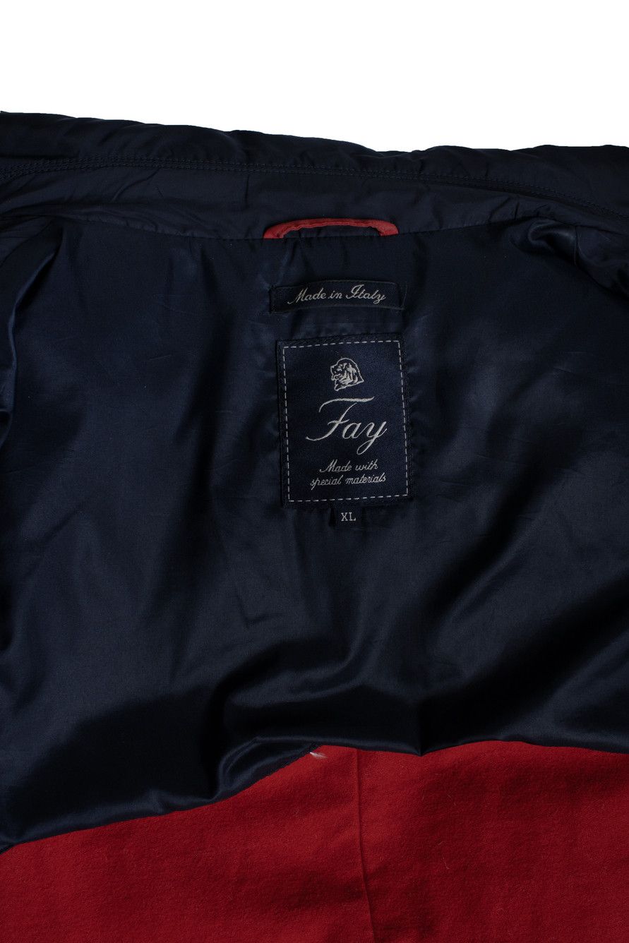 Fay Fay, blue quilted overcoat Size US XL / EU 56 / 4 - 8 Thumbnail