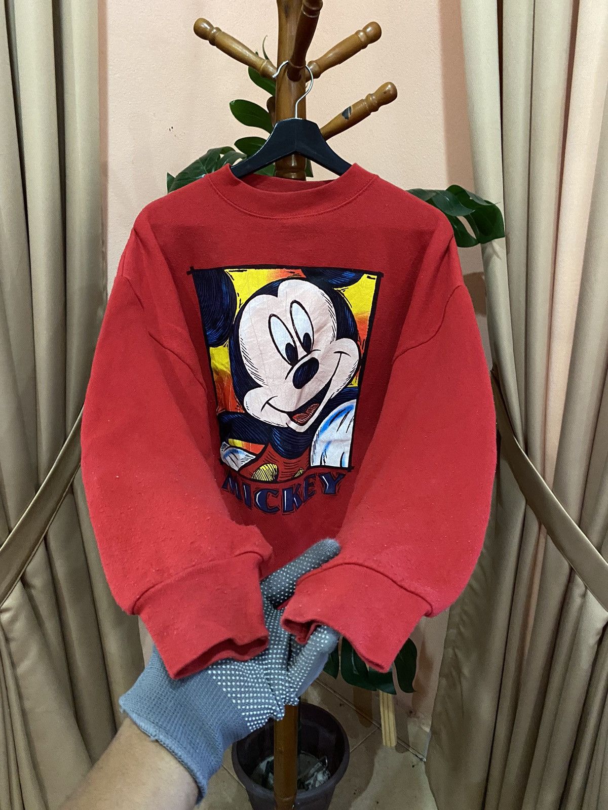 Disney × Mickey Mouse VINTAGE 90S MICKEY MOUSE SWEATSHIRT Size US XL / EU 56 / 4 - 8 Thumbnail