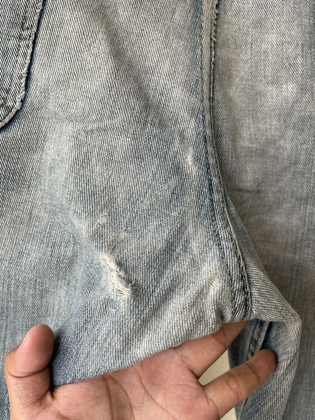 Vintage 70s Distressed Lee Size US 33 - 6 Thumbnail