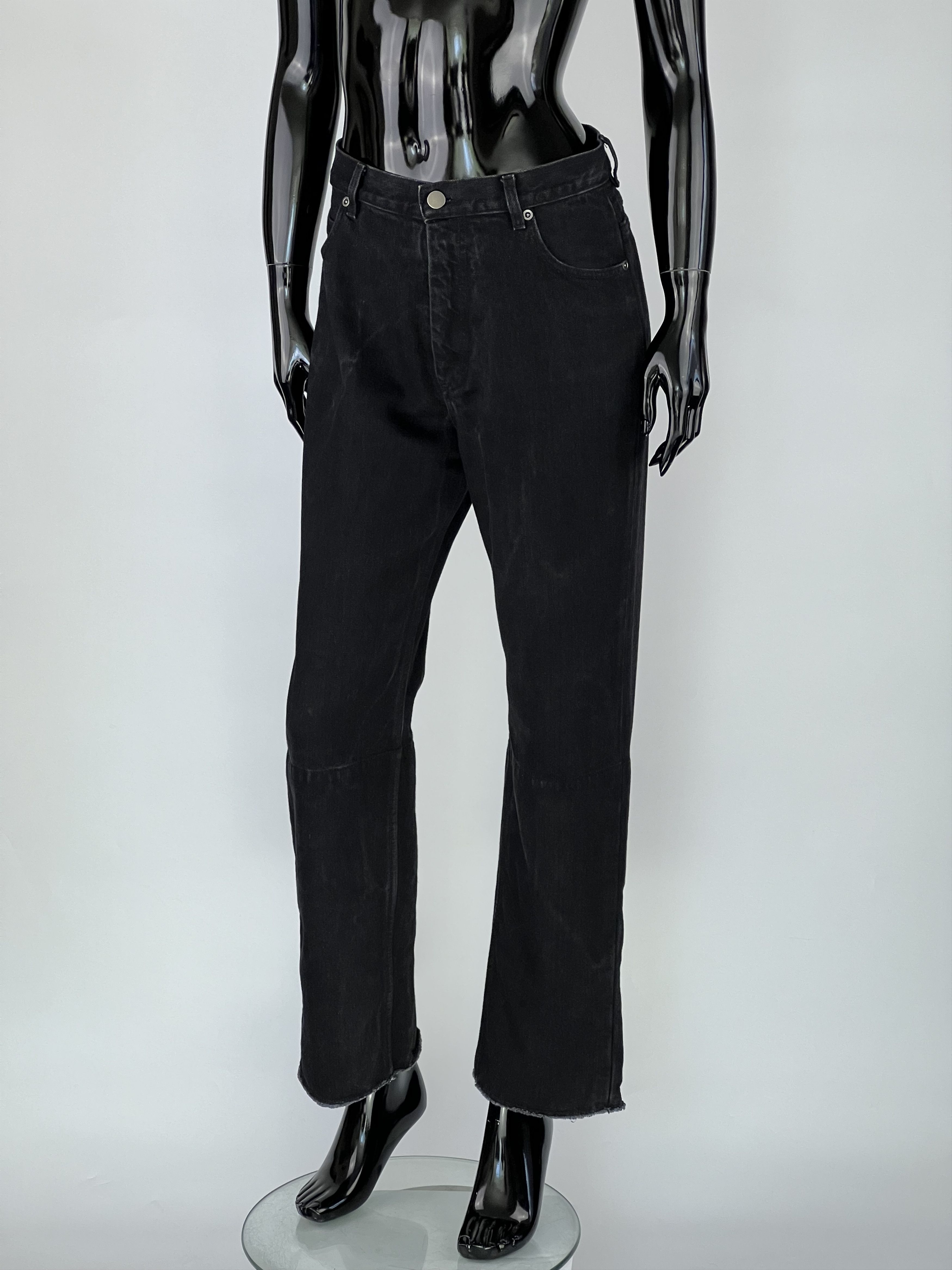 Celine Celine Distressed Denim Pants Size 38 Size 30" / US 8 / IT 44 - 1 Thumbnail