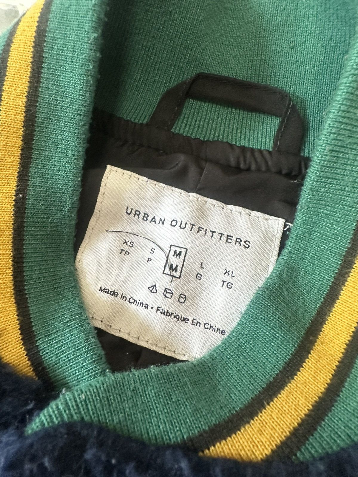Urban Outfitters UO Sherpa Graphic Varsity Jacket - SIZE M - SHIPS ⚡️ Size US M / EU 48-50 / 2 - 10 Thumbnail