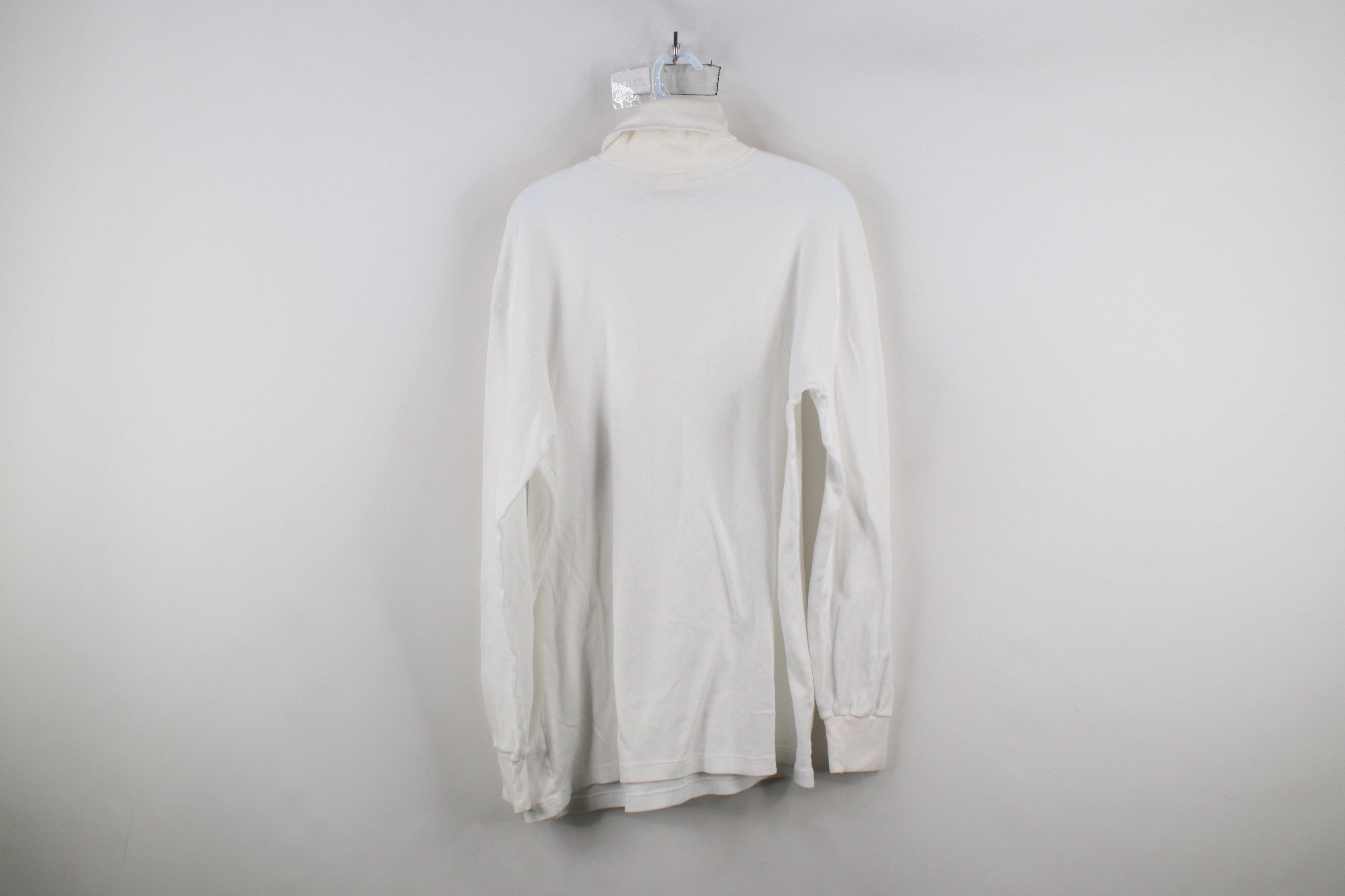 Vintage Vintage 90s Streetwear Long Sleeve Turtleneck T-Shirt USA Size US XL / EU 56 / 4 - 7 Thumbnail