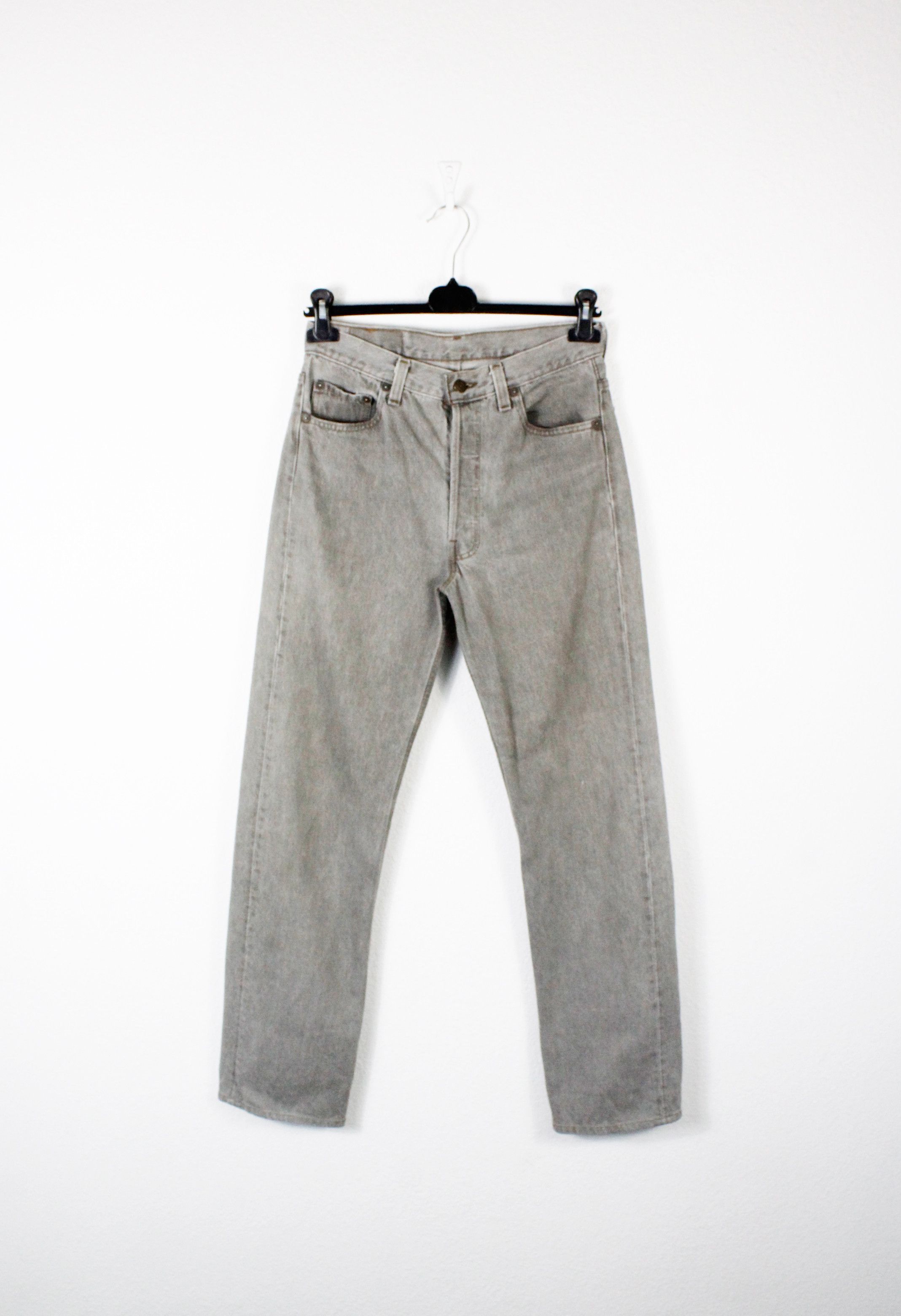 Levi's × Levi's Vintage Clothing × Vintage Vintage Levis 501 Gray Denim Jeans Pants Made in USA Size US 30 / EU 46 - 1 Thumbnail