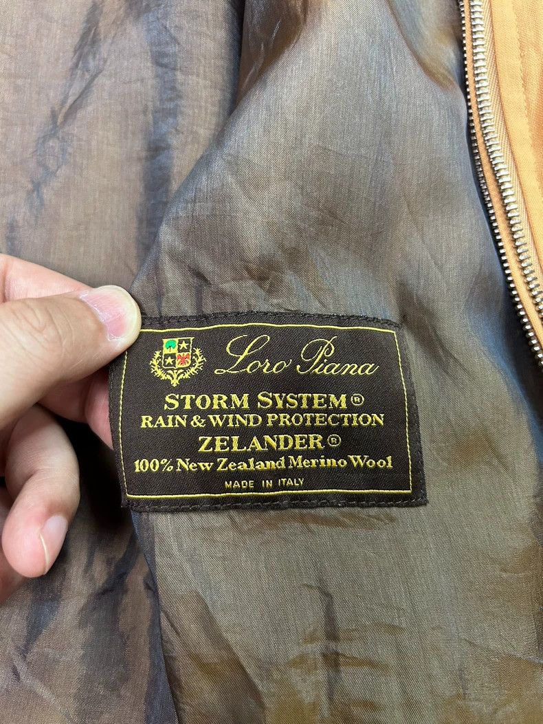 LORO PIANA Wool jacket overcoat coat