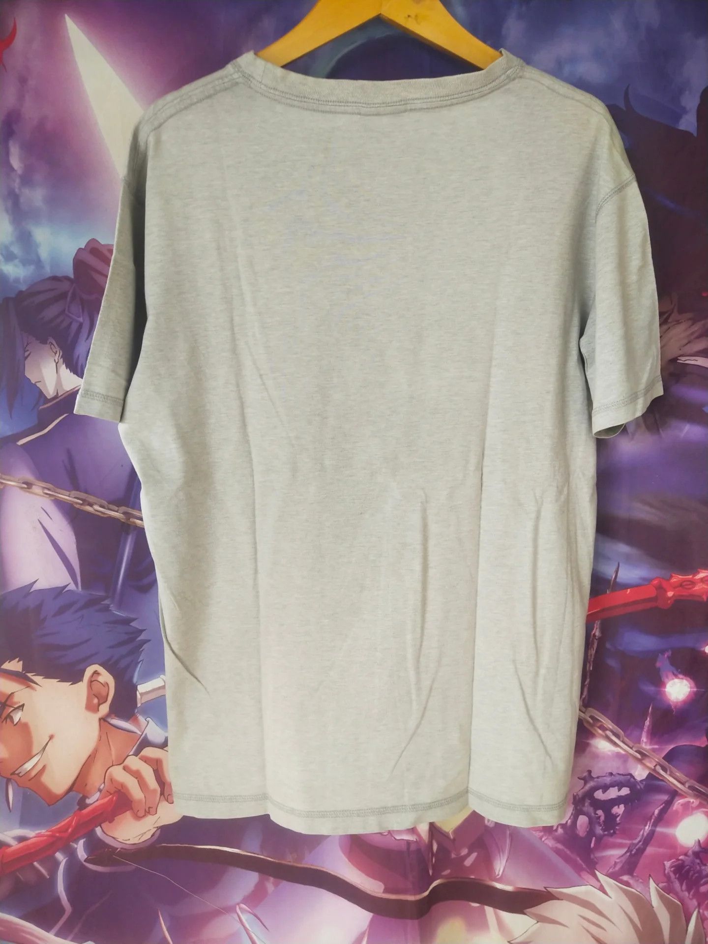 Japanese Brand Vintage Discuss Athletic Grey Tees Size US L / EU 52-54 / 3 - 6 Thumbnail
