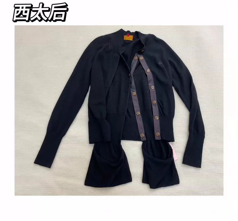 Vivienne Westwood Vivienne Westwood Middle-aged cashmere blended open shirt Size M / US 6-8 / IT 42-44 - 1 Thumbnail