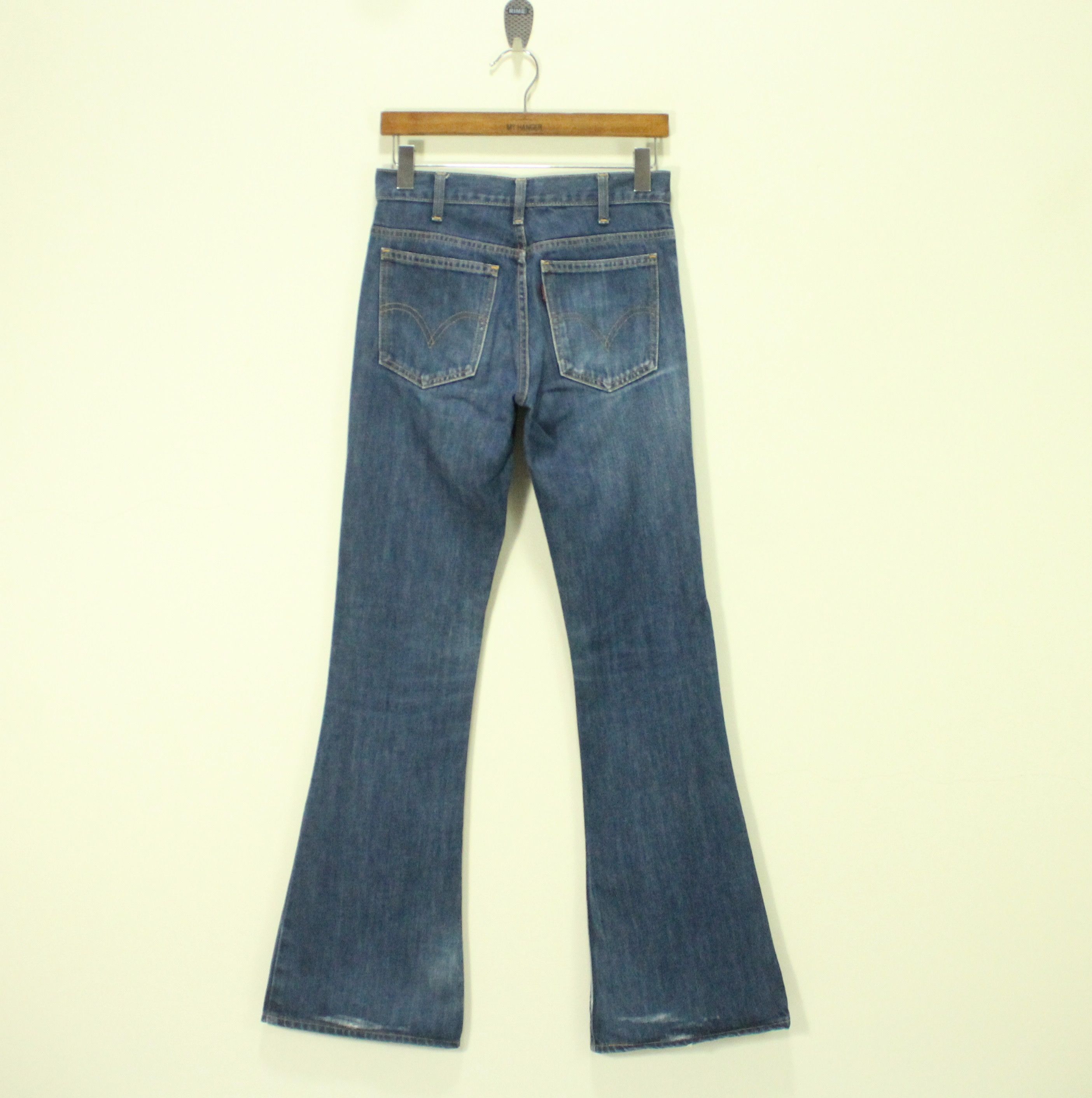 Vintage LEVI'S Jeans Lot 646 Bell Bottom Flared Size US 28 / EU 44 - 9 Thumbnail