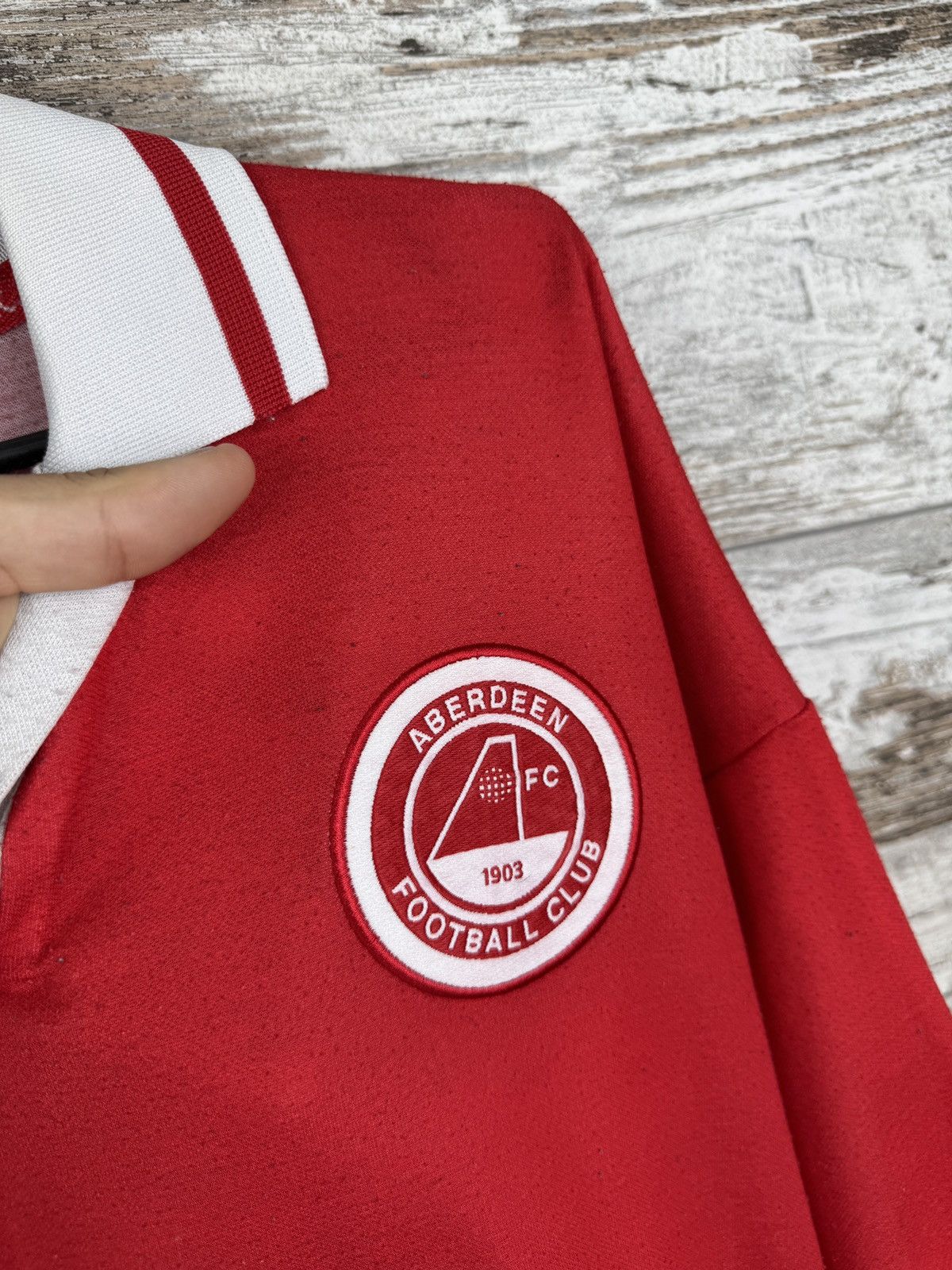 Puma Vintage Puma Aberdeen city T-shirt soccer jersey Scotland Size US L / EU 52-54 / 3 - 7 Thumbnail