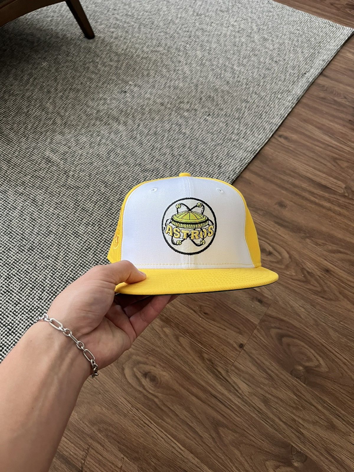 MLB × New Era Yellow Houston Astros All Star Game New Eras Cap Size ONE SIZE - 1 Thumbnail