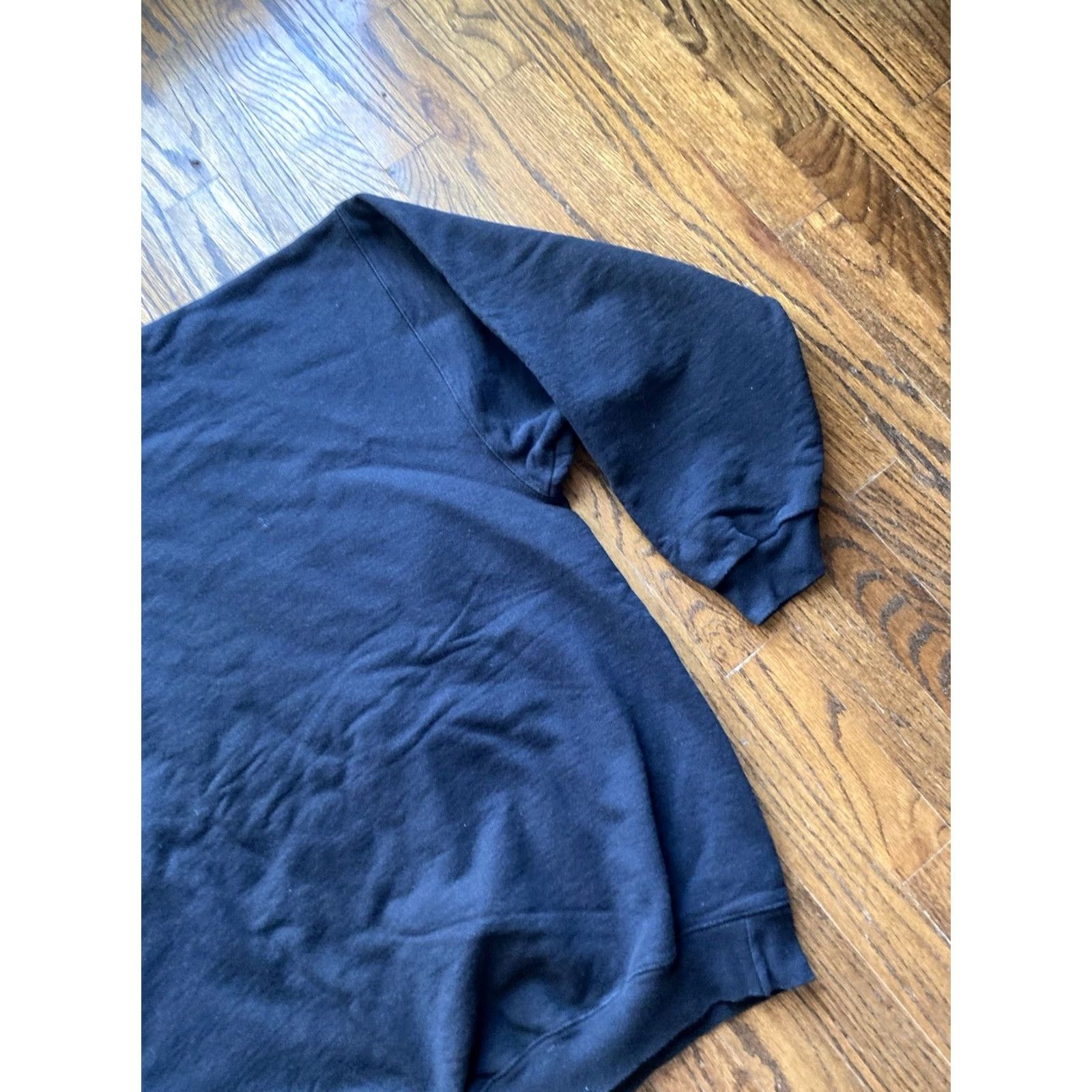 Hanes VINTAGE Hanes Sweatshirt Mens 2XL Black Heavyweight Crewneck 90s Size US XXL / EU 58 / 5 - 3 Thumbnail