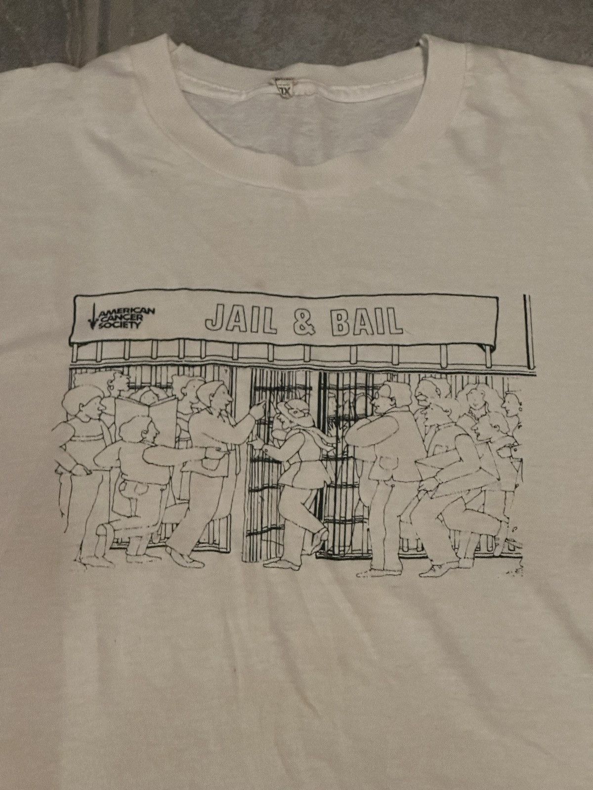 Unsound Rags × Vintage Vintage Jail Bail tee x Unsound rags Size US M / EU 48-50 / 2 - 2 Thumbnail