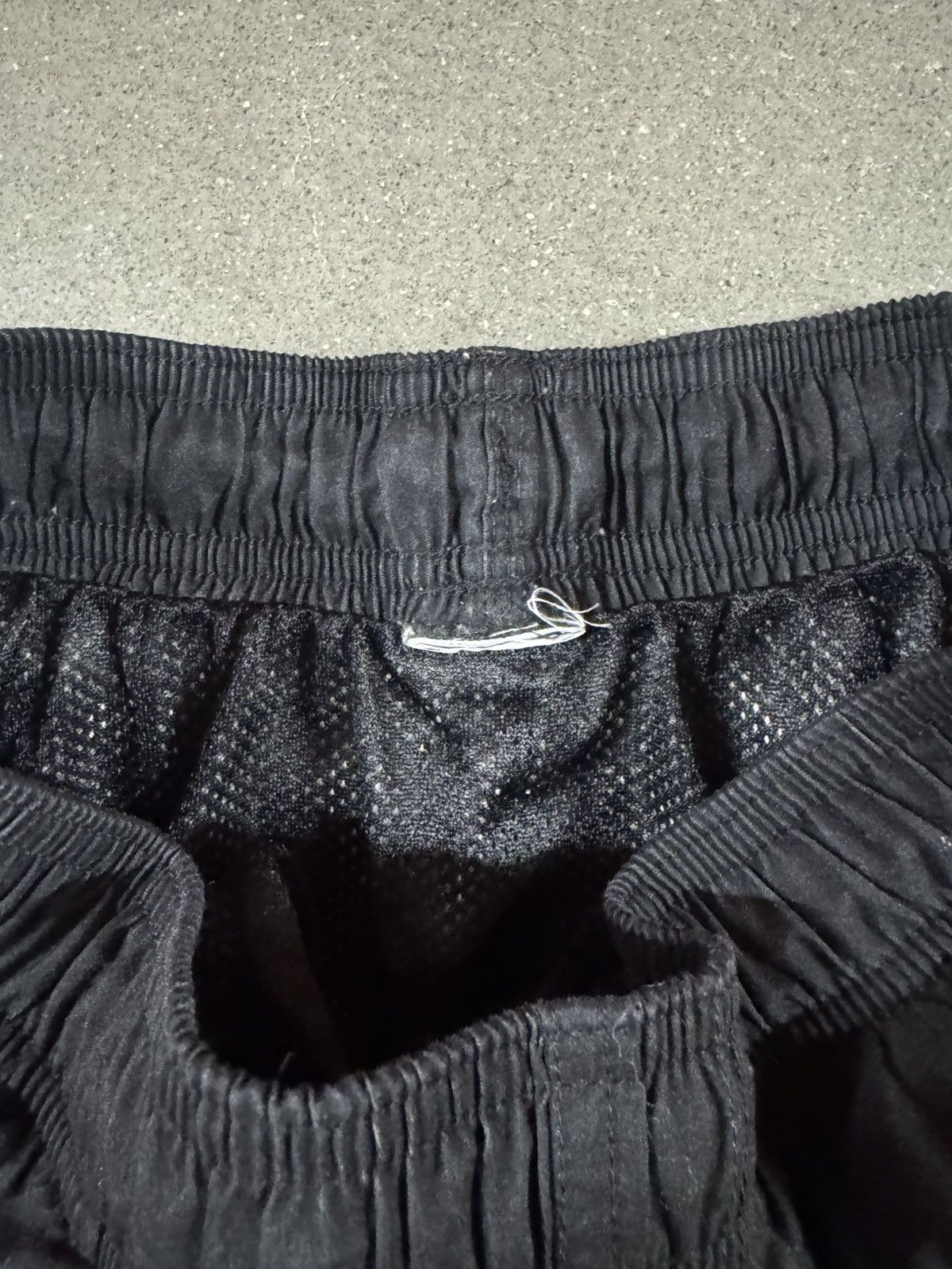 Nike Nike Black and Orange Lightning Print Athletic Shorts Size US 26 / EU 42 - 3 Thumbnail