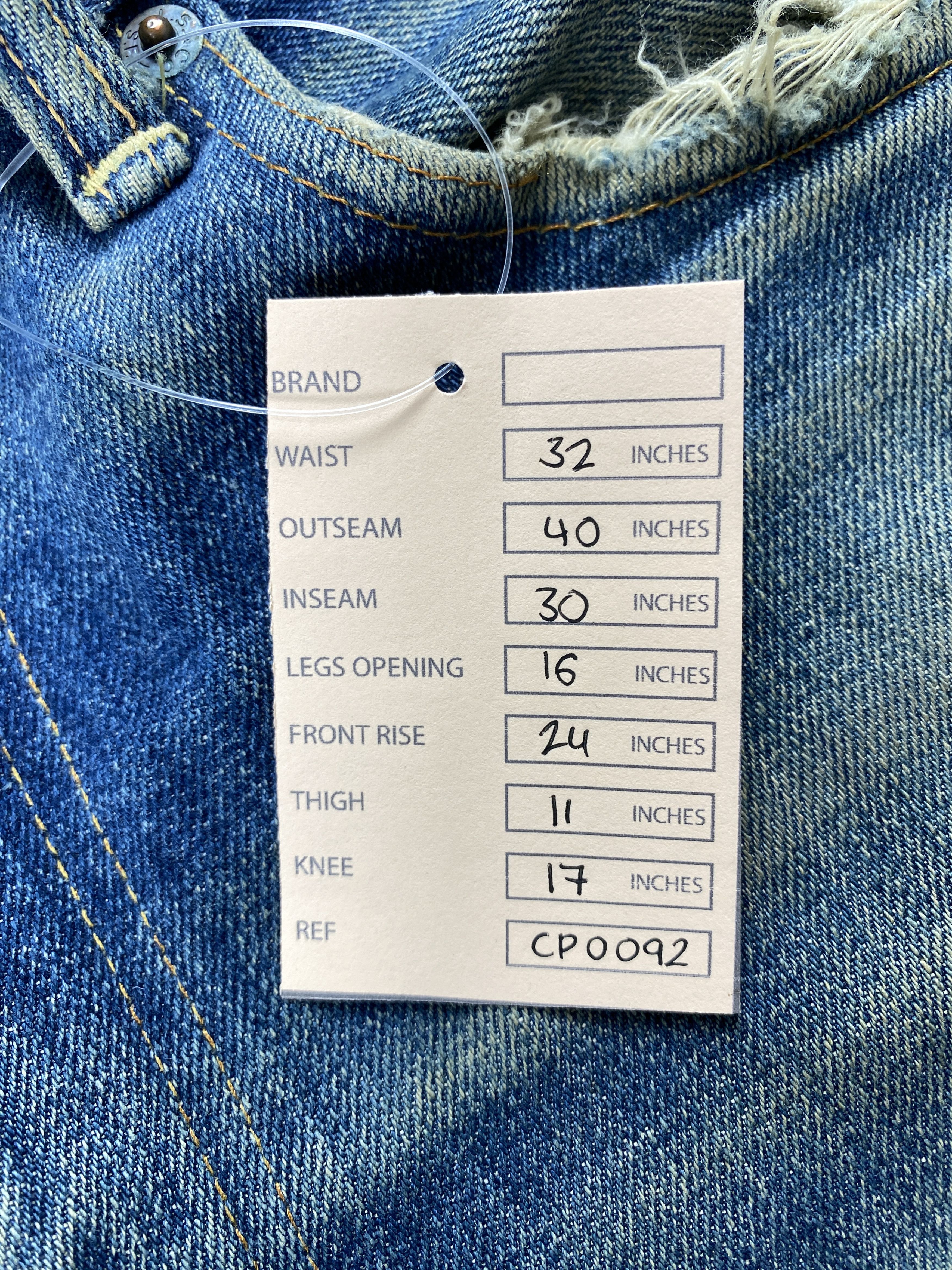 Levi's 💢 Selvedge 1967 505 Vintage Levi's BIG E CP0092 Size US 32 / EU 48 - 14 Thumbnail