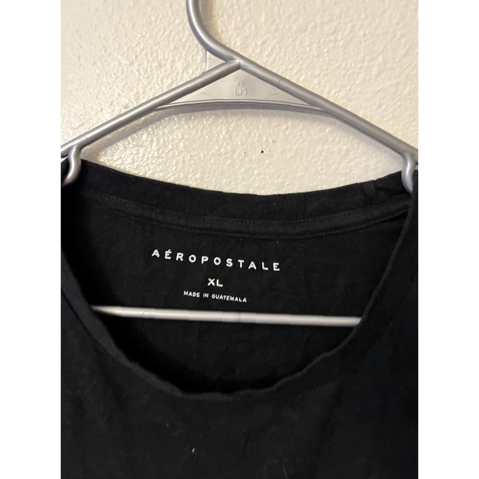 Aeropostale Aeropostale T-Shirt Mens XL Black Logo Tee Shirt Short Sleeve Casual Graphic Tee Size US XL / EU 56 / 4 - 3 Thumbnail