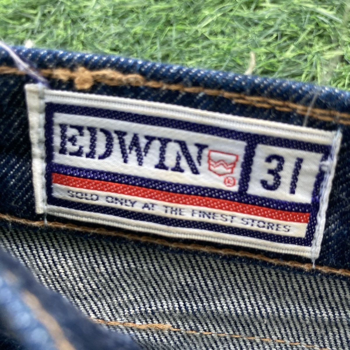 Edwin × Vintage VINTAGE EDWIN BUSHPANT ZIP TALON DISTRESSED JEANS Size US 31 - 12 Thumbnail