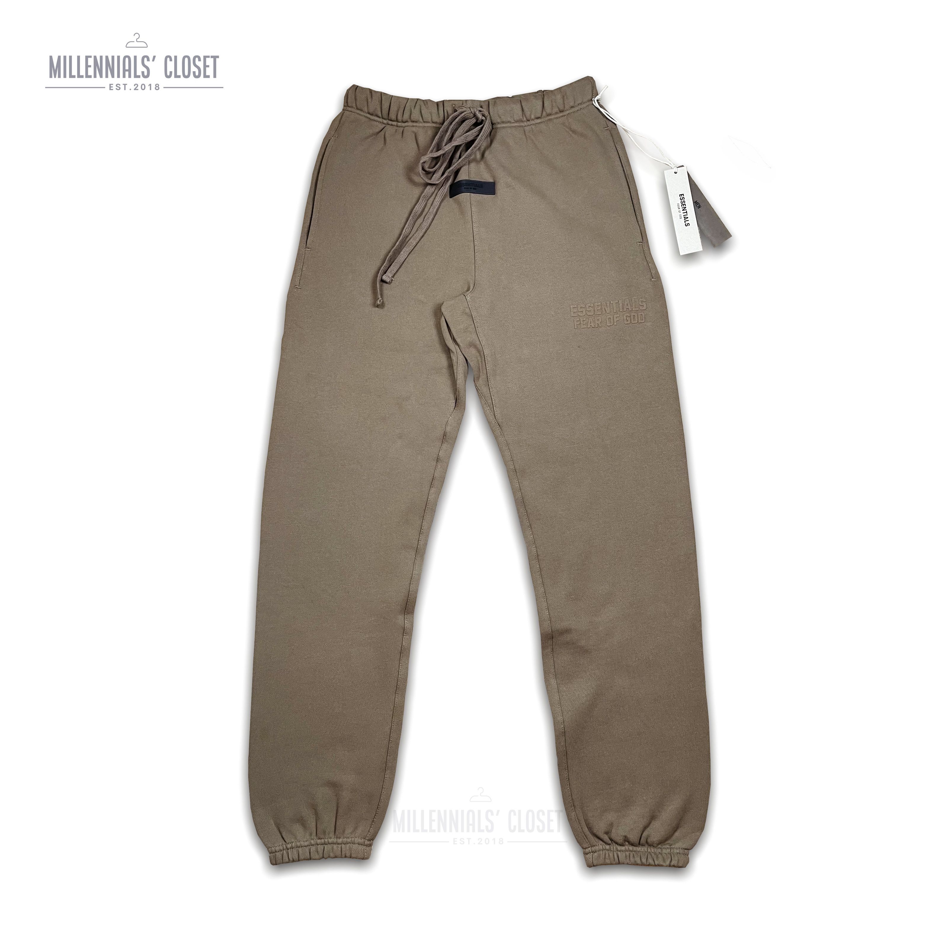 image of Essentials Sweatpants Wood Ss22 Size Xxs, Men's