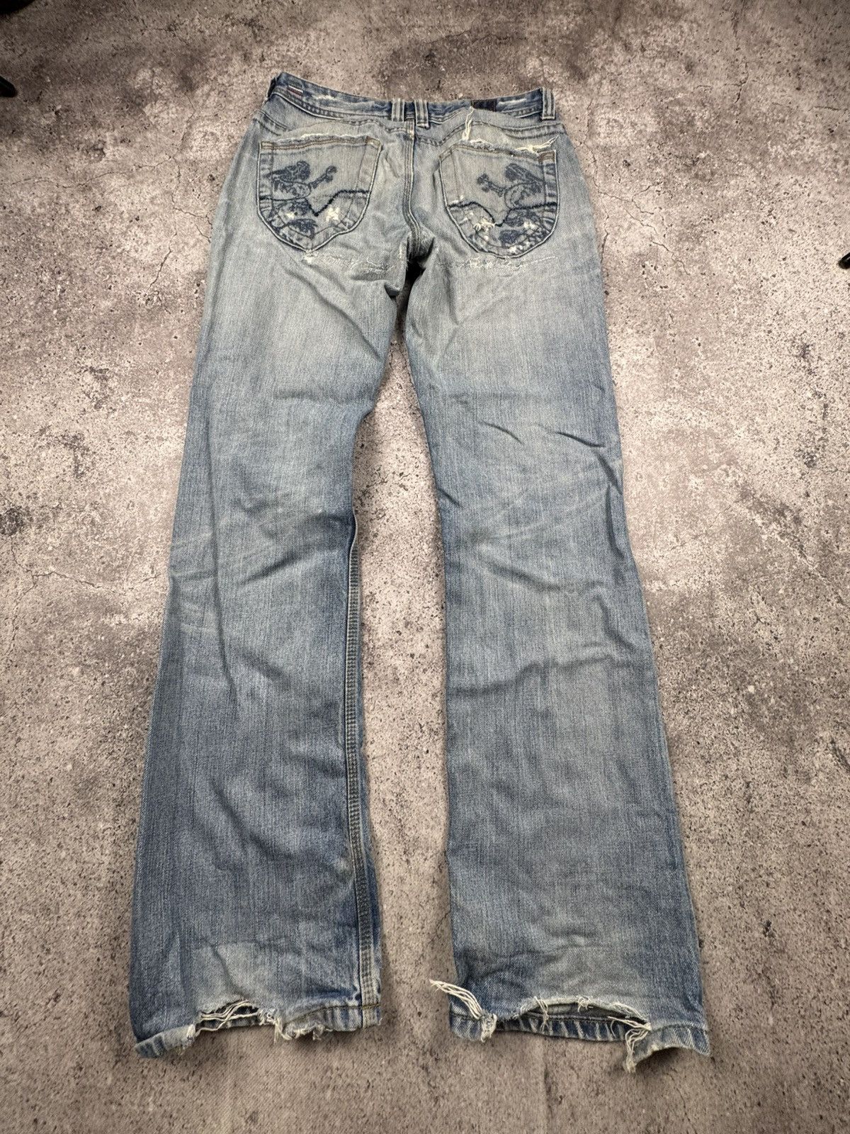 Hysteric Glamour × If Six Was Nine × Le Grande Bleu (L.G.B.) CRAZY FLARED DIESEL JEANS If Six Was Nine japanese style Size US 31 - 5 Thumbnail