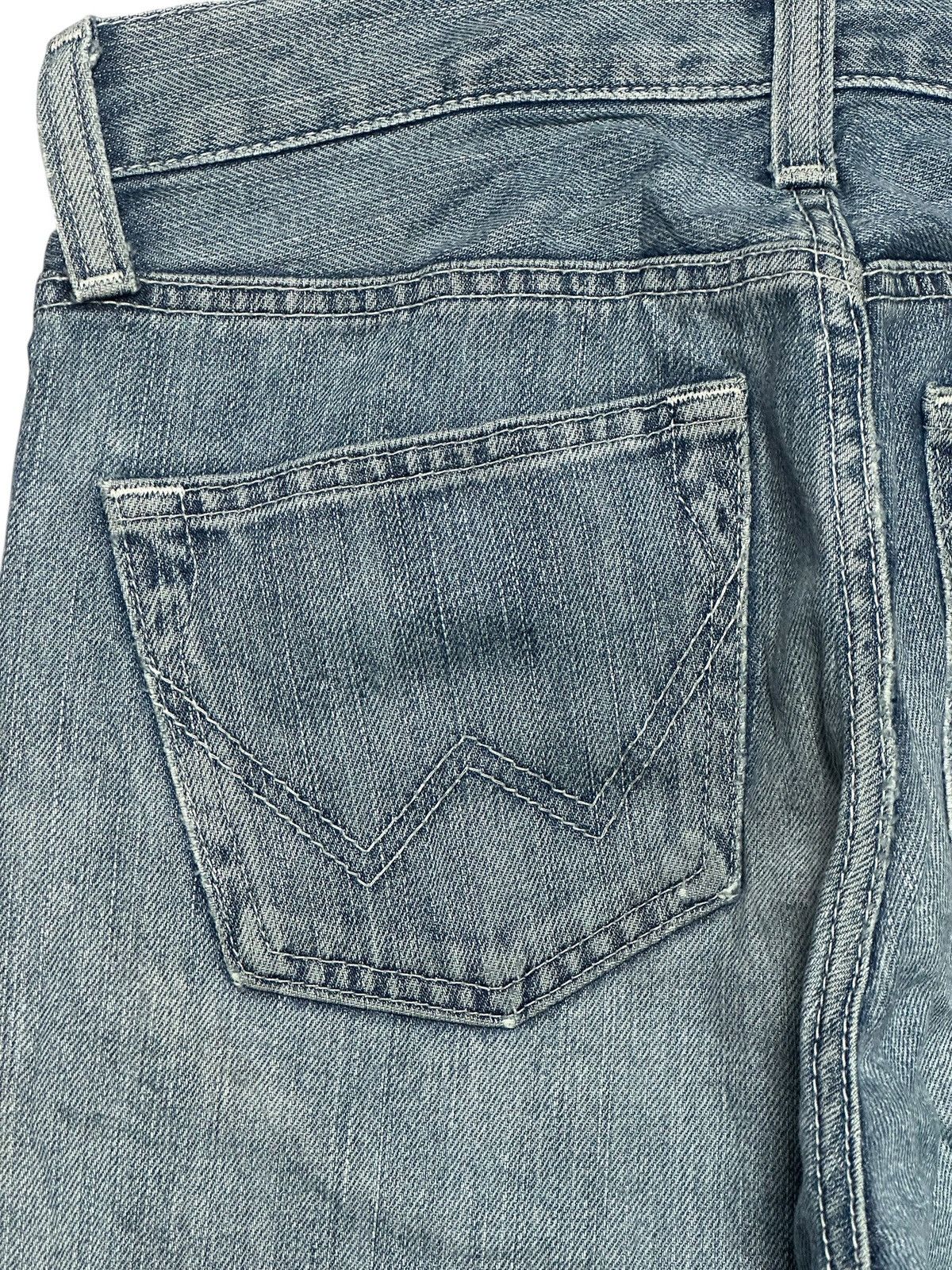 Edwin Edwin 403 Vintage With Distressed Straight Leg & Faded Wash Size US 30 / EU 46 - 11 Thumbnail