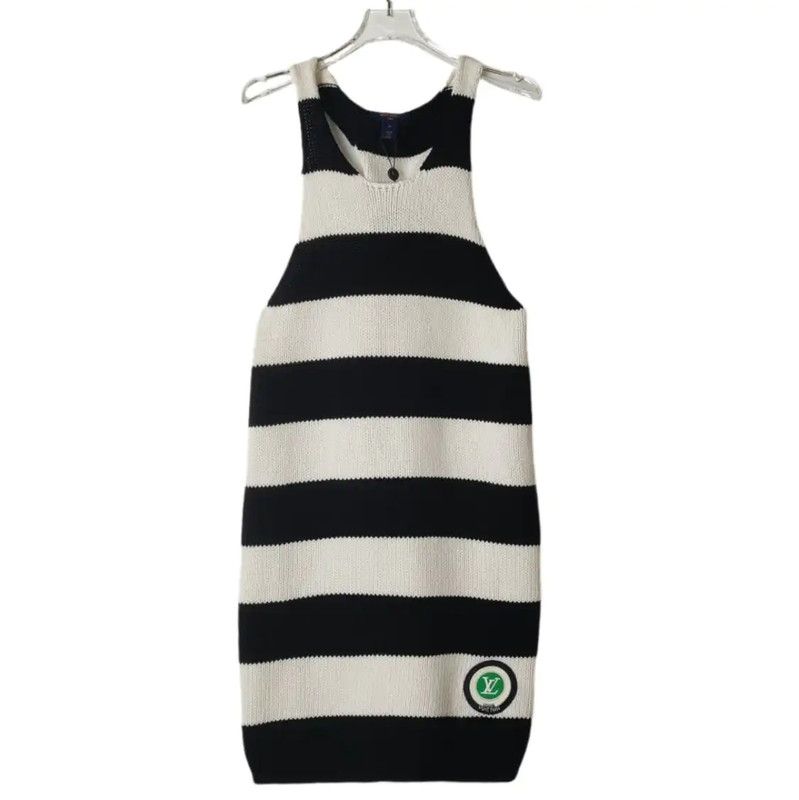 Louis Vuitton Louis Vuitton Colorblock Cotton Dress for Women 0089 Size M / US 6-8 / IT 42-44 - 1 Thumbnail