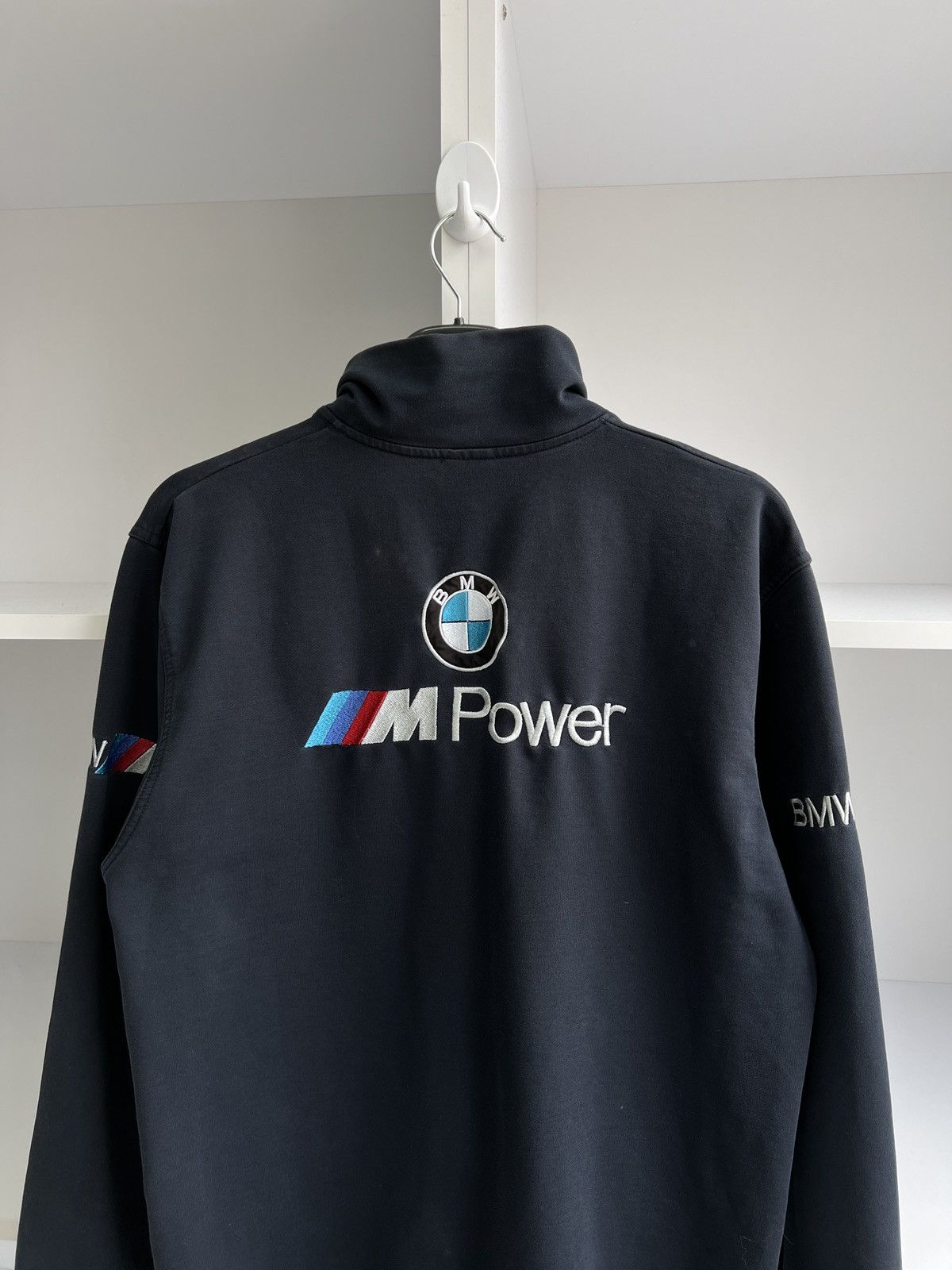 BMW × Vintage Vintage BMW Racing zip sweatshirt Size US L / EU 52-54 / 3 - 11 Thumbnail
