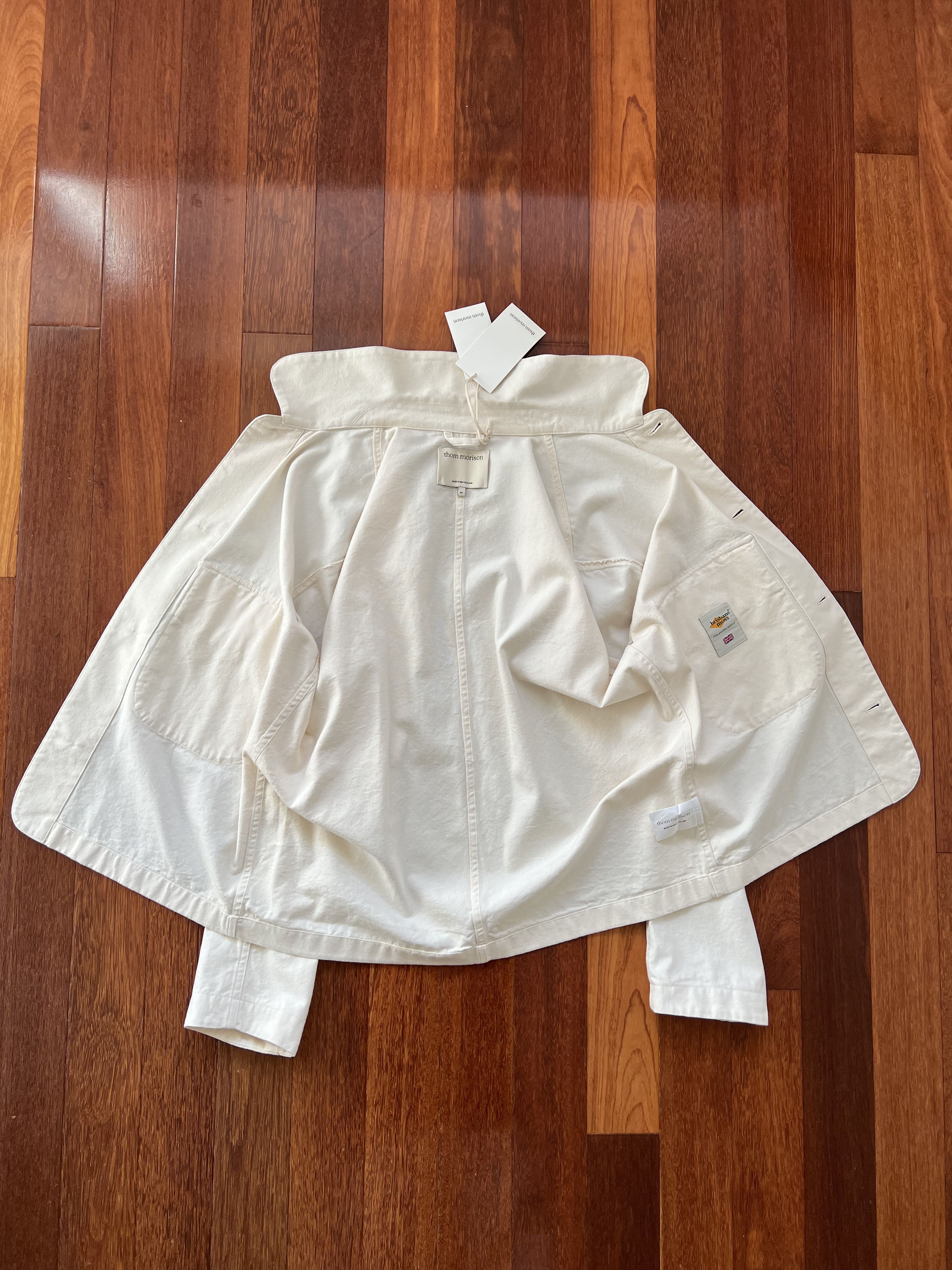Other 💚 Thom Morison Big Pocket Jacket Natural Medium NEW Size US M / EU 48-50 / 2 - 3 Thumbnail