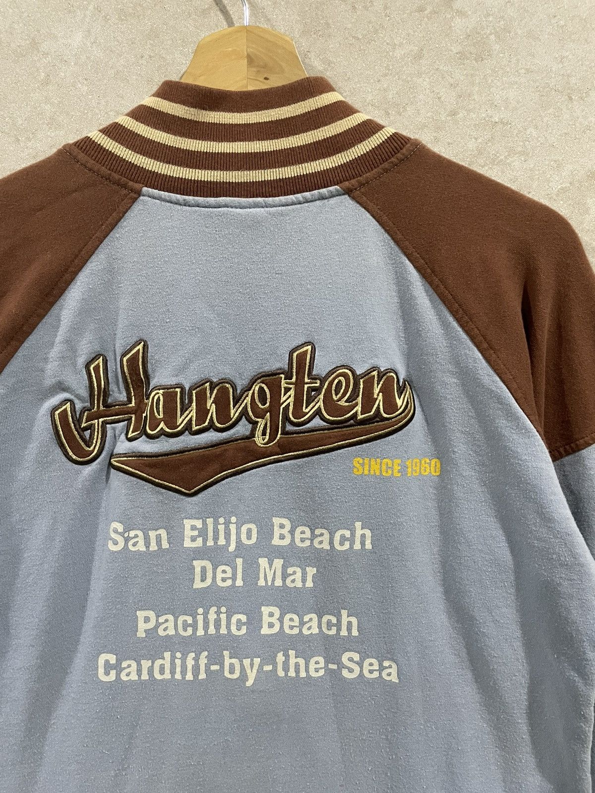 Hang Ten × Vintage Vintage Hang Ten Zip Up Sweater Size US M / EU 48-50 / 2 - 2 Thumbnail