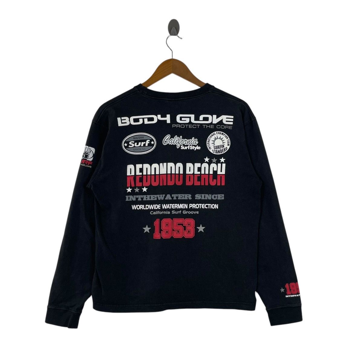 Body Glove × Vintage Vintage Body Glove Surfing Long Sleeve Shirt Size US L / EU 52-54 / 3 - 5 Thumbnail