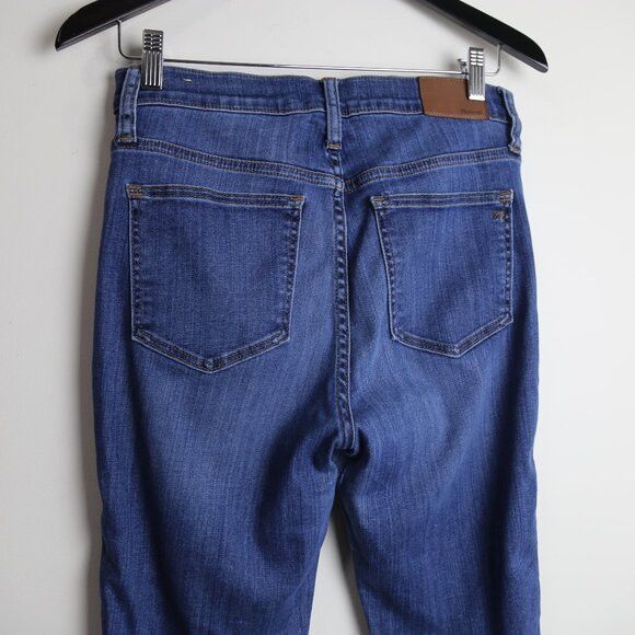 Madewell Madewell 10" High-Rise Skinny Raw Hem Denim Jeans Size 29 Size 29" - 7 Thumbnail