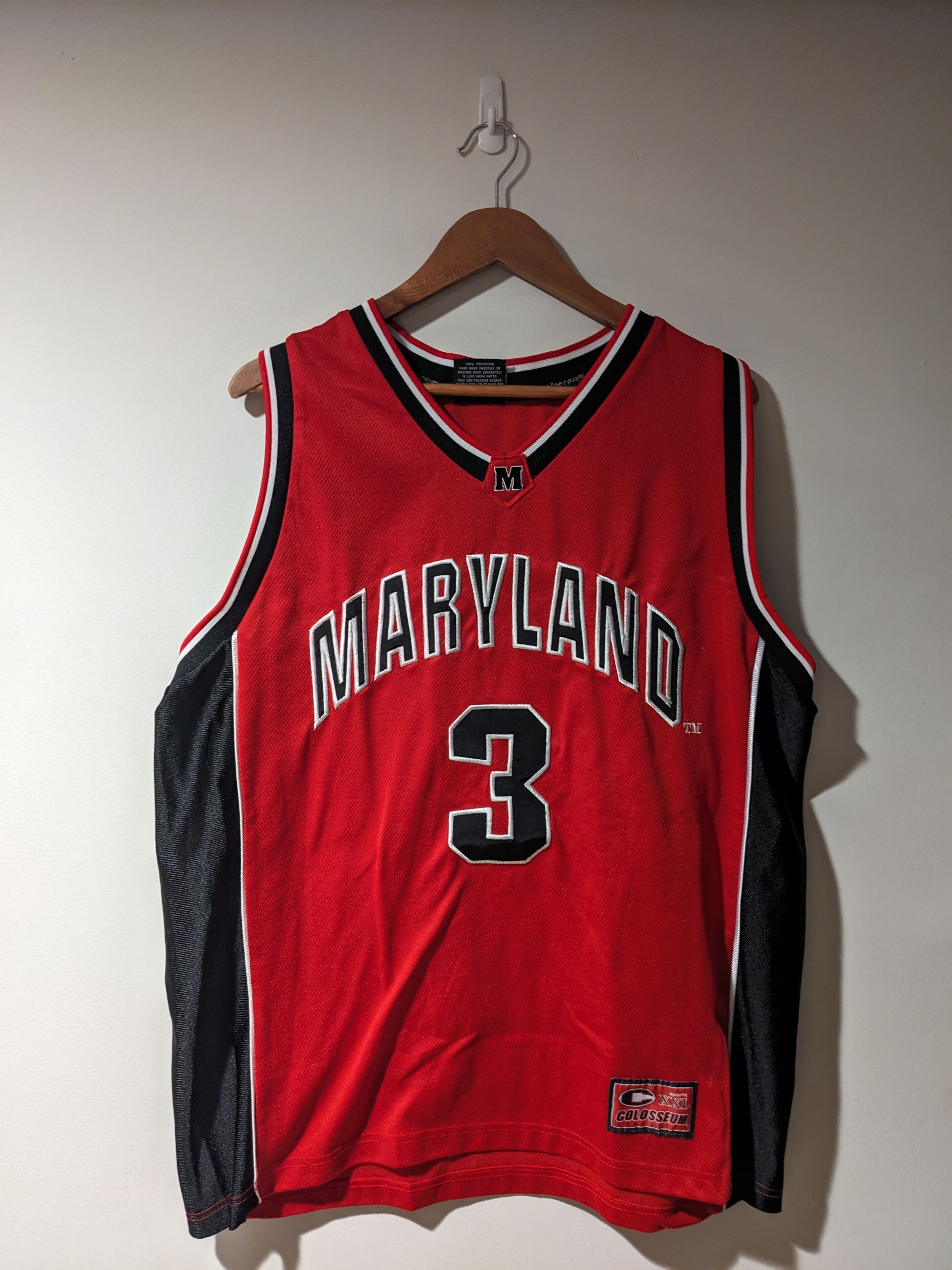 Colosseum Athletics × Vintage Vintage Y2K Maryland Terrapins College Basketball Jersey Size US XL / EU 56 / 4 - 1 Thumbnail