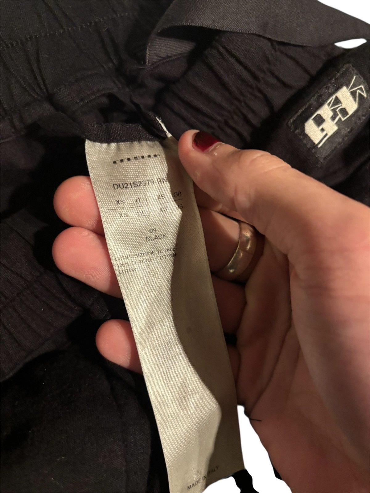 Rick Owens Drkshdw Rick Owens Berlin Sweats Size US 29 - 8 Thumbnail