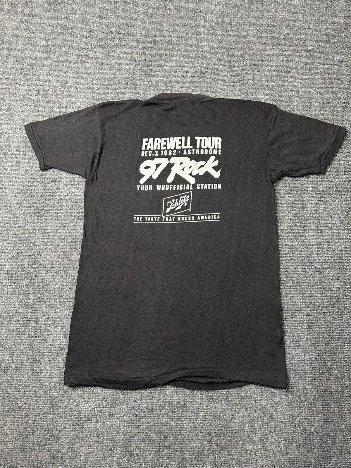 Band Tees Mens Band Tee The Who 97 Rock Farewell Tour 1982, Size S Size US S / EU 44-46 / 1 - 2 Thumbnail