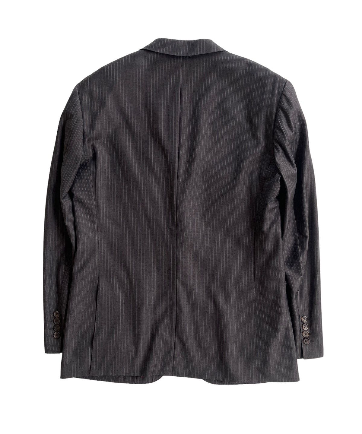 Ermenegildo Zegna Paul Smith X Ermenegildo Zegna Stripe Coat Blazer Size US M / EU 48-50 / 2 - 2 Thumbnail