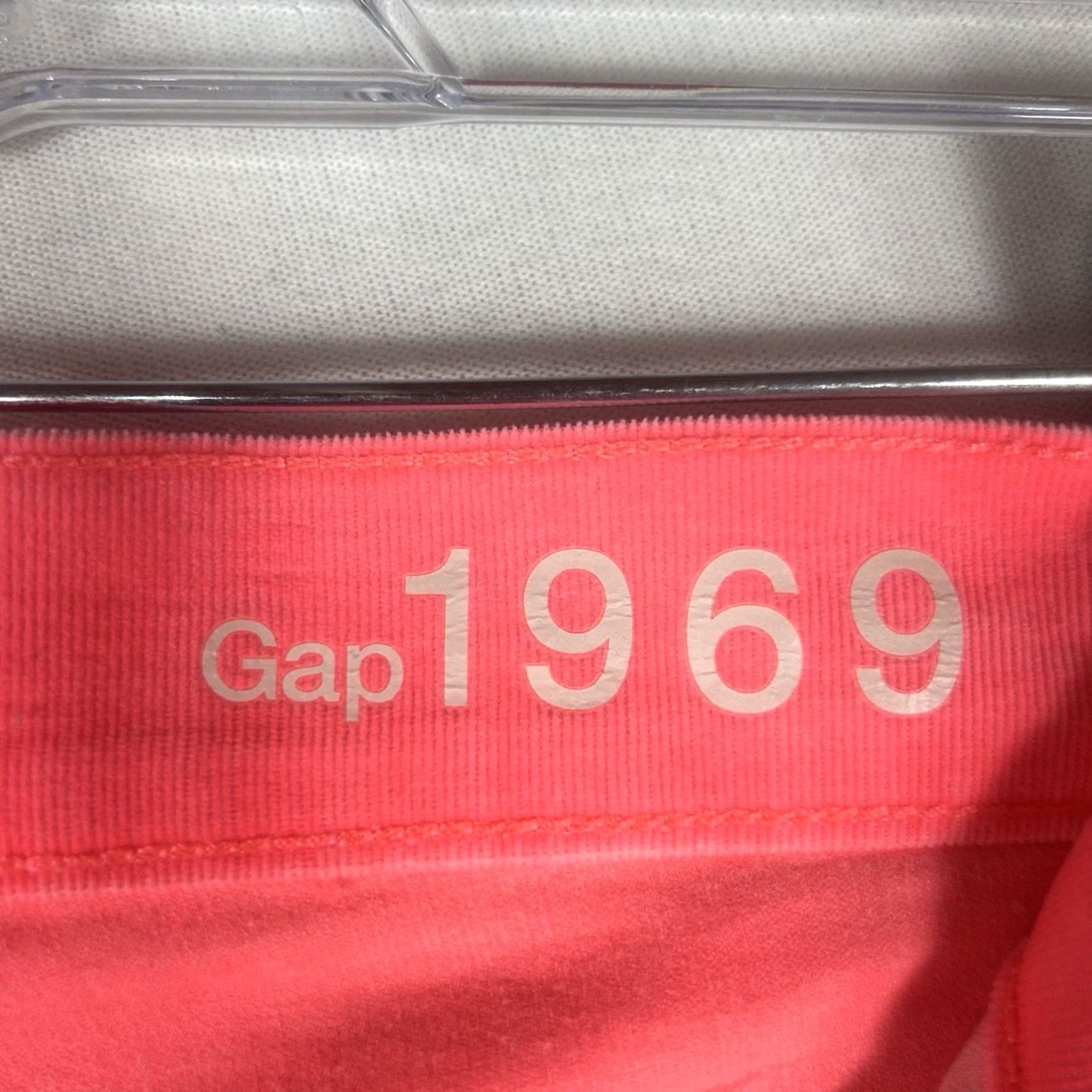 Gap Gap 1969 Velour Corduroy Chino Pants Women 26 Regular Pink Size 26" / US 2 / IT 38 - 7 Thumbnail