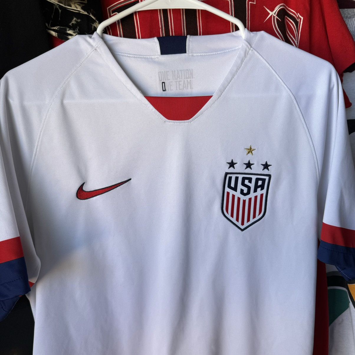 Nike Nike Exclusive 2019 Team USA 4-Star Home Soccer Jersey Gym Size US M / EU 48-50 / 2 - 4 Thumbnail
