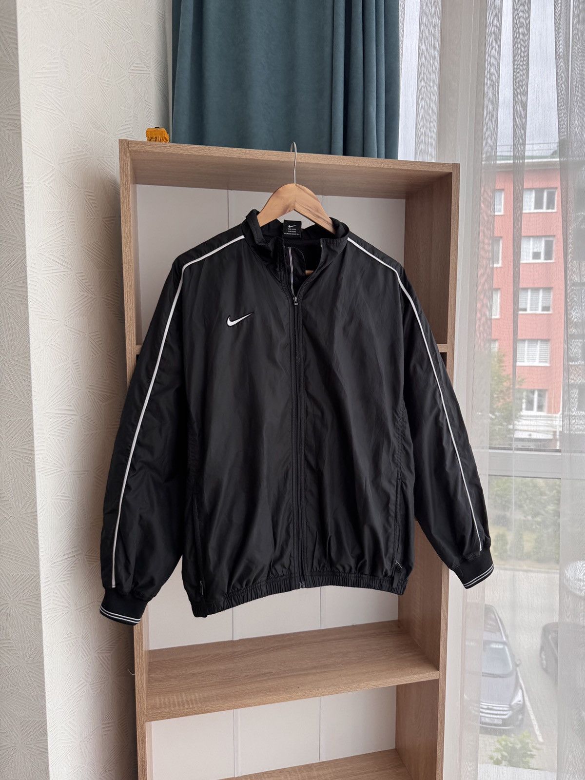 Nike × Vintage Vintage Nike Streetwear Nylon Zip TrackJacket Size US S / EU 44-46 / 1 - 2 Thumbnail