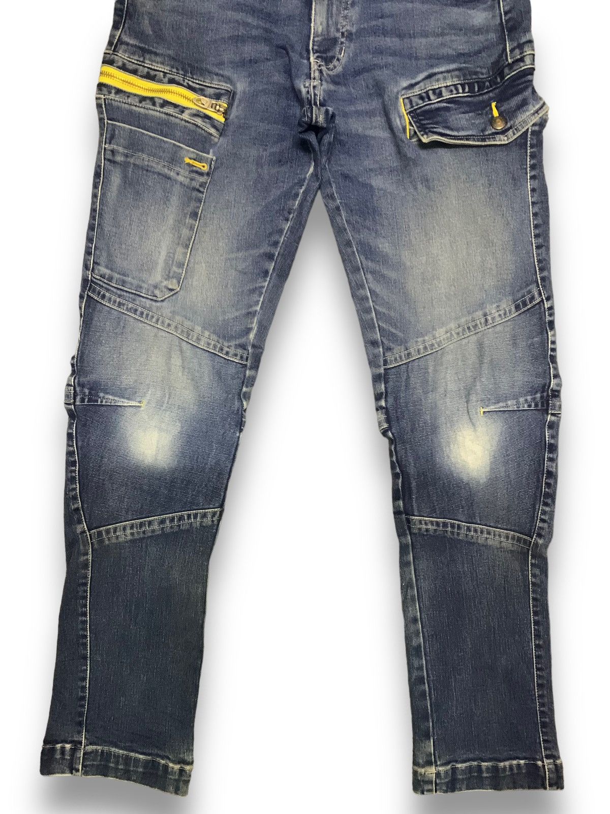 Japanese Brand Vintage Japanese Brand Multi-pockets Utility Workwear Jeans Size US 32 / EU 48 - 7 Thumbnail