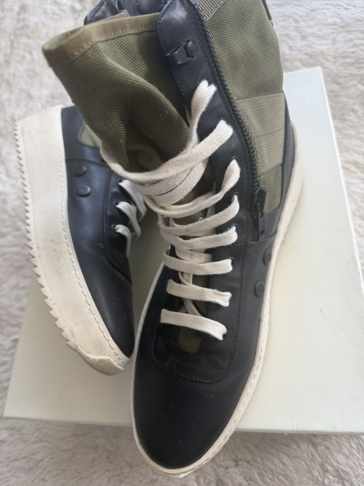 Fear of God Military Boots Green/ Black Size US 10.5 / EU 43-44 - 7 Thumbnail