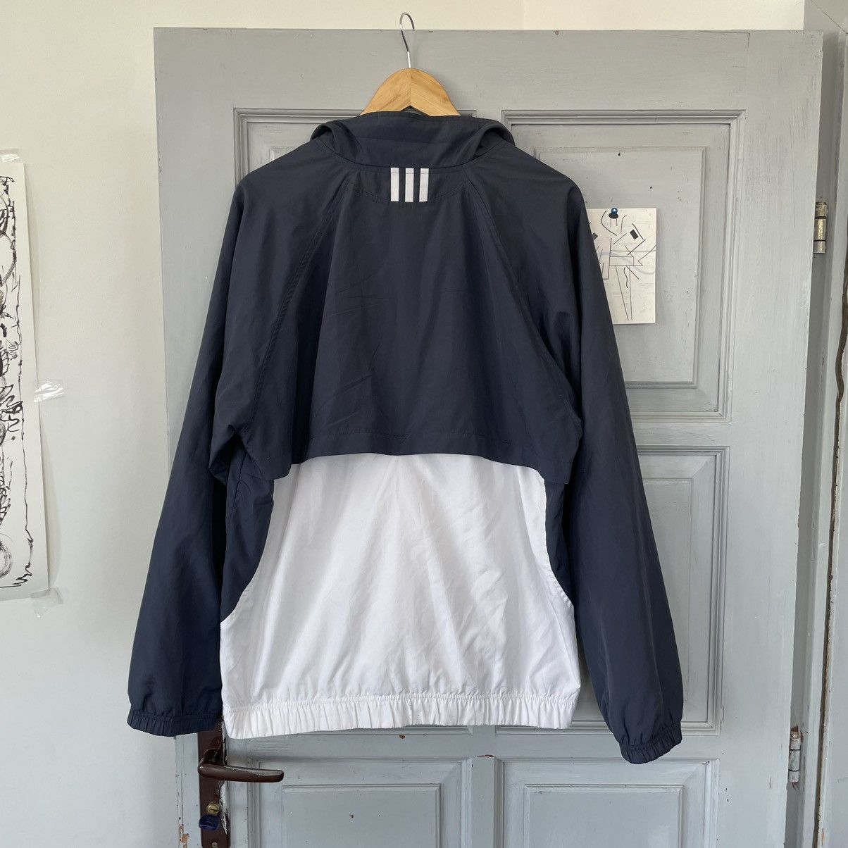 Adidas × Vintage Vintage Tracksuit Zip Up Jacket three Stripe Y2K Size US M / EU 48-50 / 2 - 7 Thumbnail