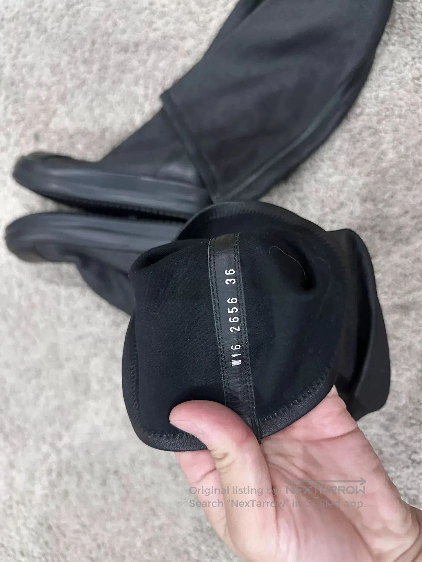 Rick Owens Rick Owens Main Line Over. Size US 5 / IT 35 - 6 Thumbnail