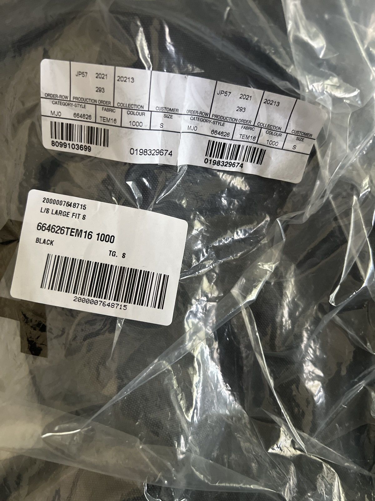Balenciaga Balenciaga Dry Cleaning Button-Down Shirt In Black Size US S / EU 44-46 / 1 - 5 Thumbnail