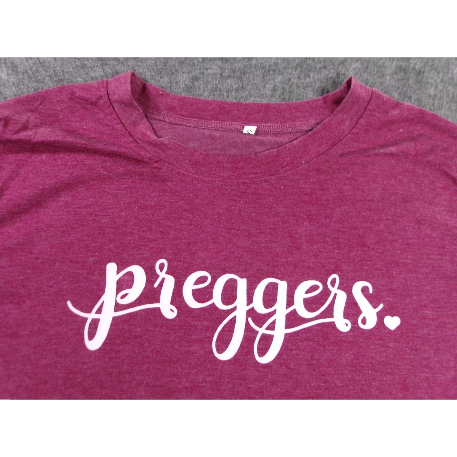 Pinko Funny Pregnancy Announcement T-Shirt Women Adult Large Pink Casual Seeder Size L / US 10 / IT 46 - 2 Thumbnail