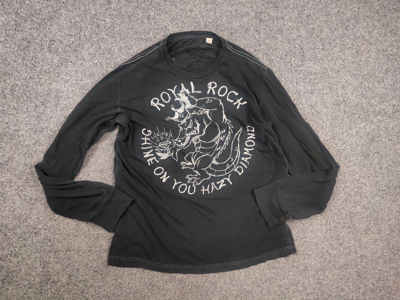 Diesel Vintage Y2K Diesel Royal Rock Faded Color Long Sleeve Shirt Size US M / EU 48-50 / 2 - 10 Thumbnail