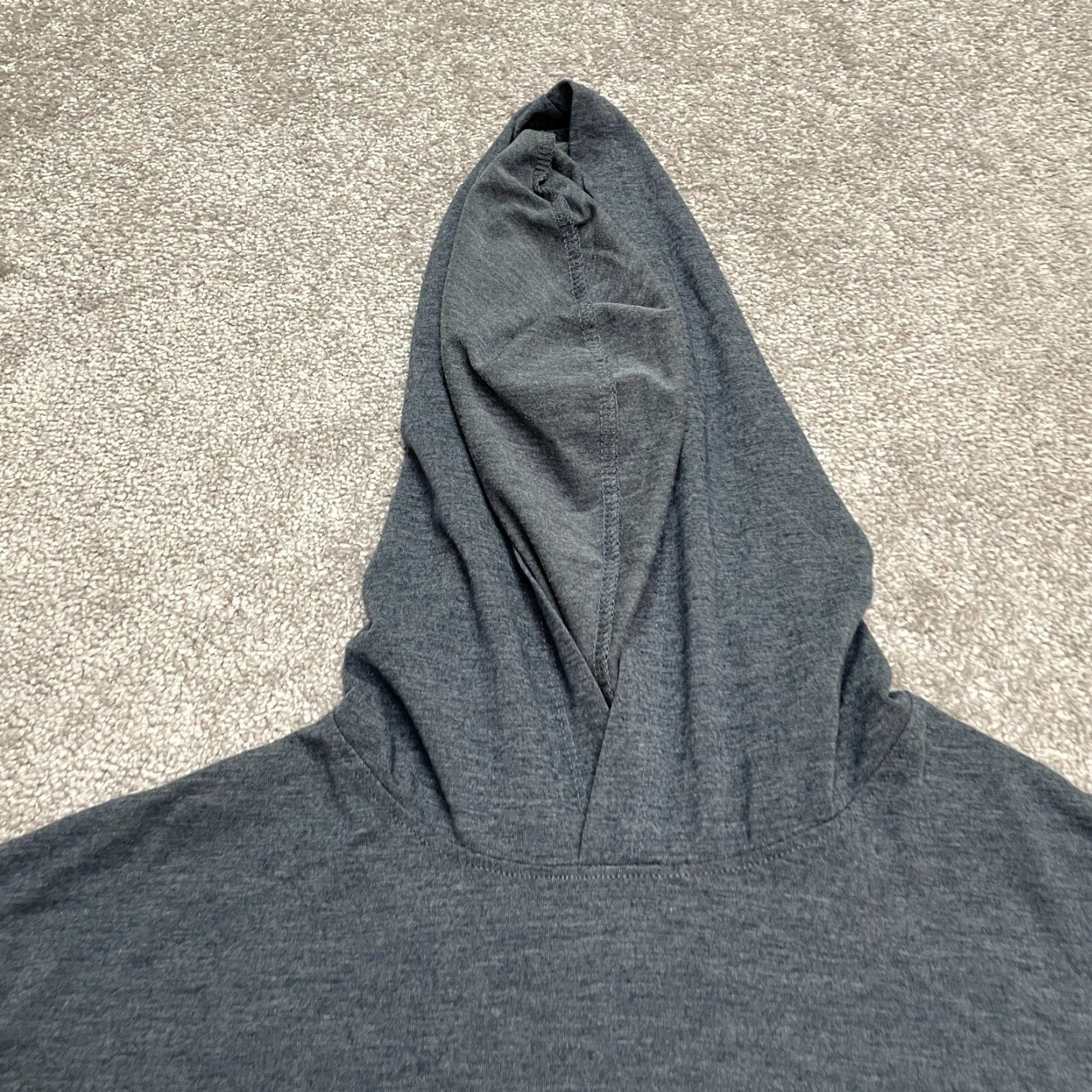 Vintage Thread Wave Hoodie Shirt Mens Large Gray Long Sleeve Pullover Outdoor Casual Top Size US L / EU 52-54 / 3 - 3 Thumbnail