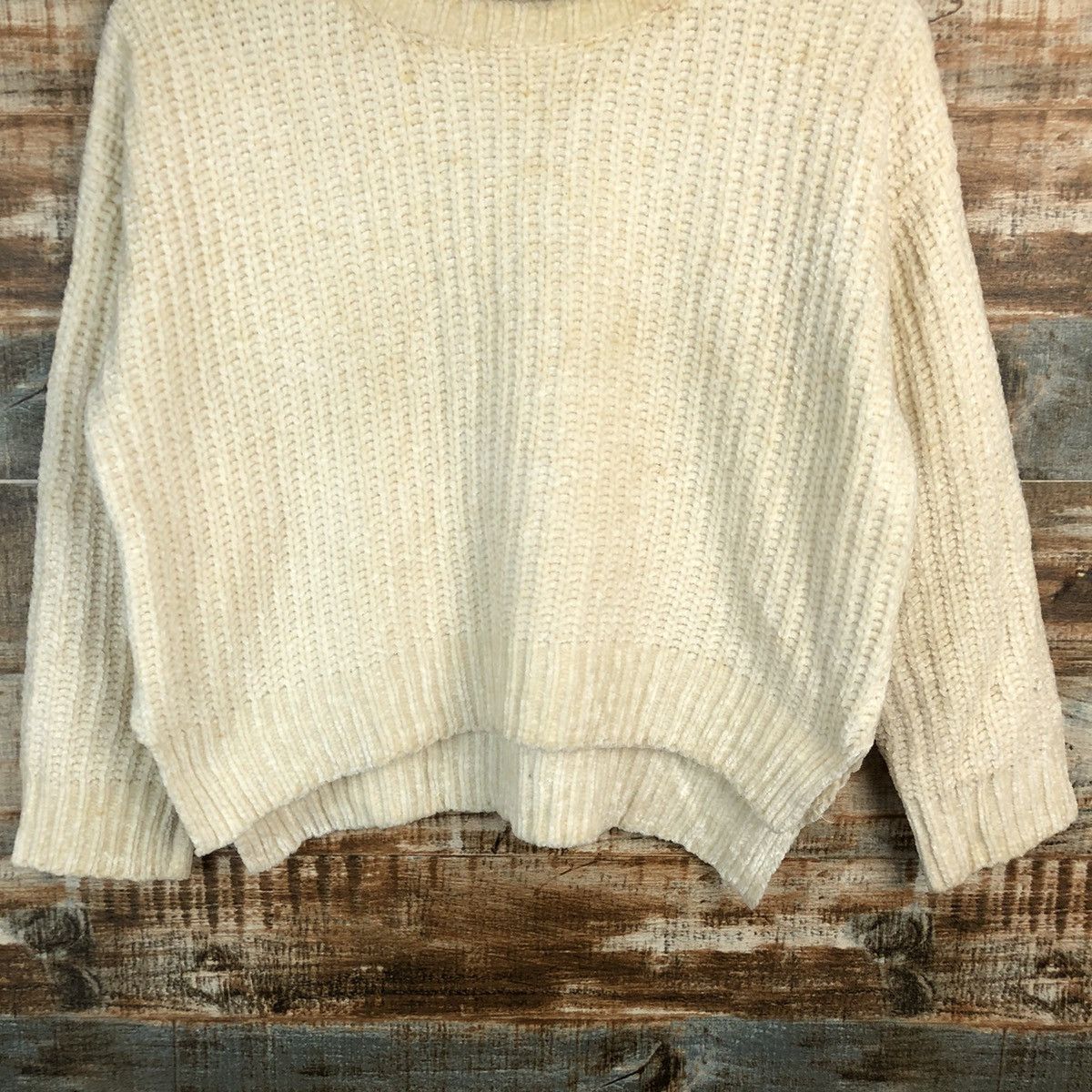 Global Work × Homespun Knitwear Global Work thrashed vintage Knitwear #A1242 Size S / US 4 / IT 40 - 6 Thumbnail