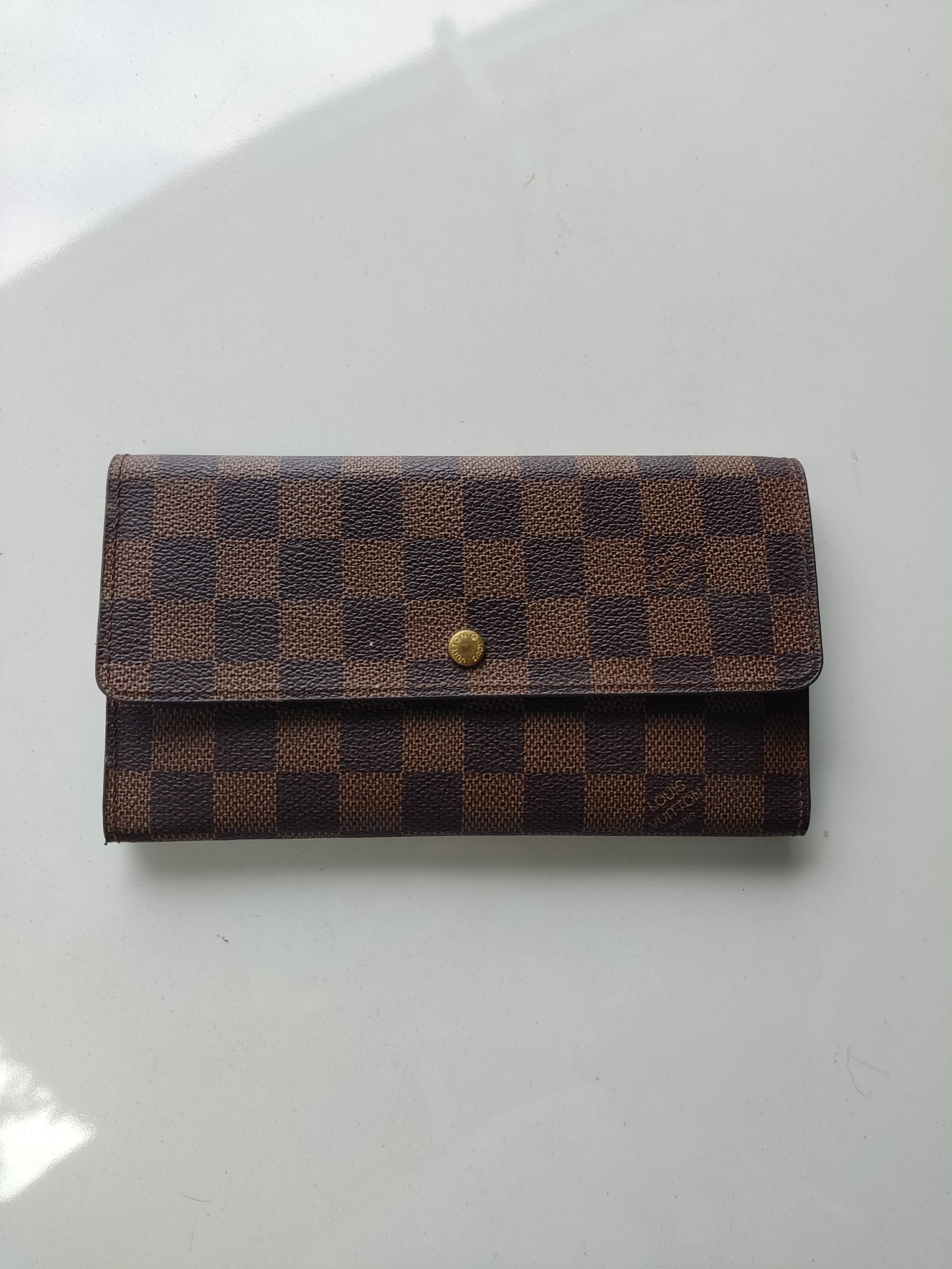 Louis Vuitton LOUIS VUITTON Limited Edition Damier Ebene Portefeuil Wallet Size ONE SIZE - 1 Thumbnail