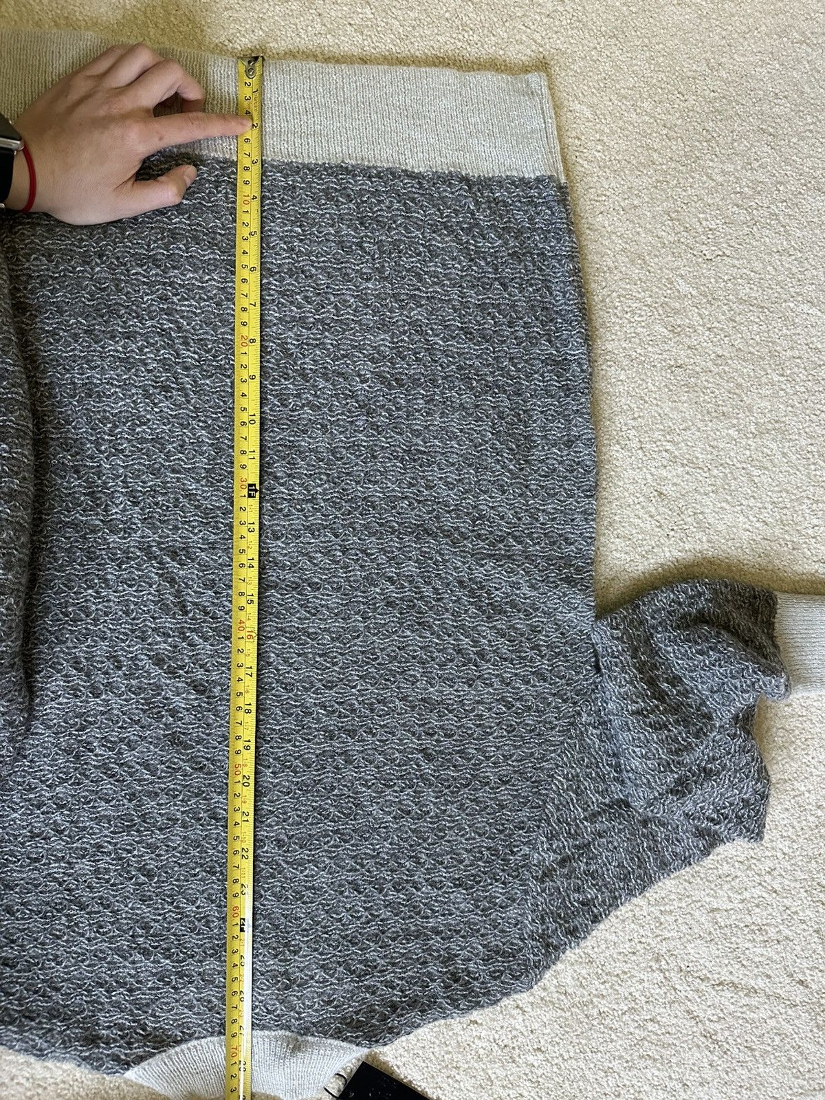 Stephan Schneider Volume Mohair Blend Gray Melange Sweater Size US M / EU 48-50 / 2 - 8 Thumbnail