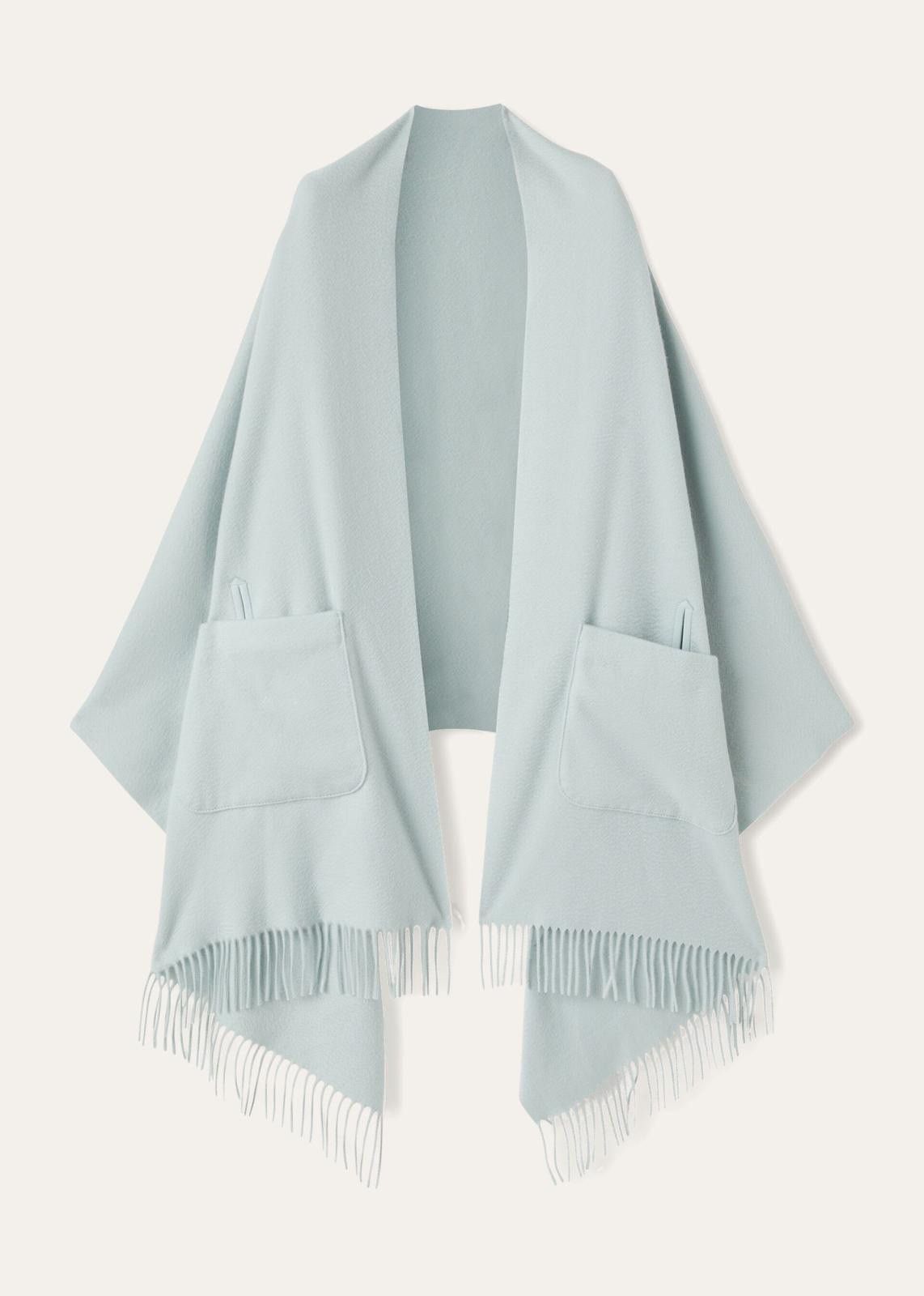 Loro Piana o1srvl11e0325 FAL7814 Size: OS / Scarf in Light Blue Size ONE SIZE - 1 Preview