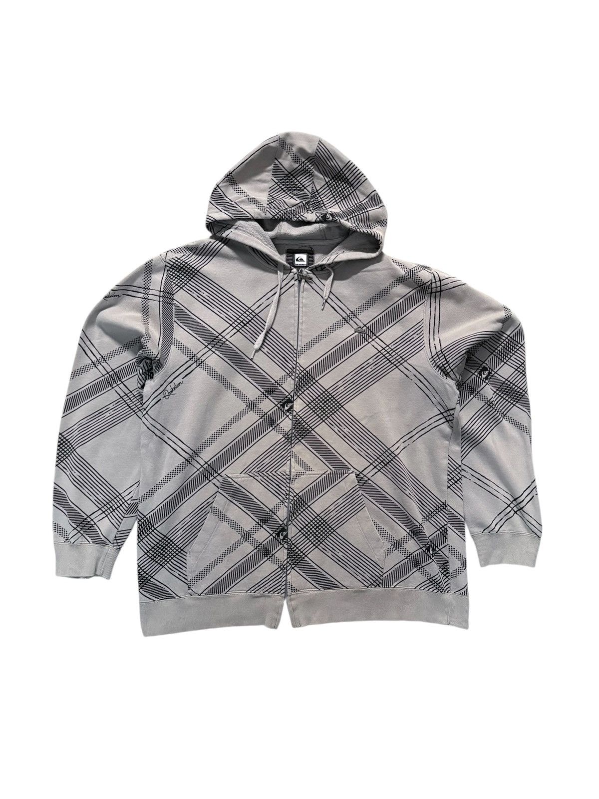 Quiksilver 00’s Quicksilver All Over Print Vintage Hoodie Size US XXL / EU 58 / 5 - 1 Thumbnail